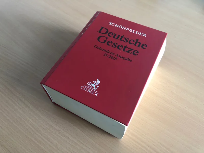 Gesetzbuch Schönfelder Deutsche Gesetze